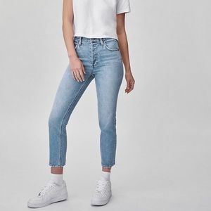 Denim Forum The Yoko High Rise Slim Jean